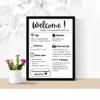 Airbnb Welcome Sign Canva Template